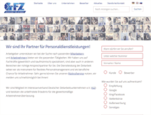 Tablet Screenshot of gfz-personal.de